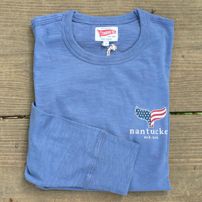 Grayline USA Whale Tail Long Sleeve Rec Tee