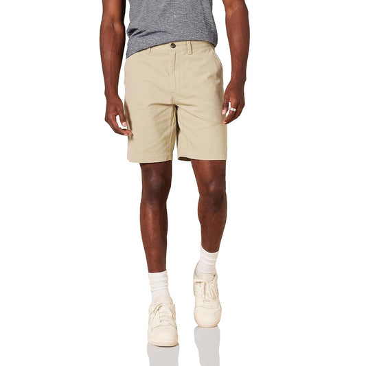 Grayline Men's Slim-Fit 9" Khaki Chino Shorts