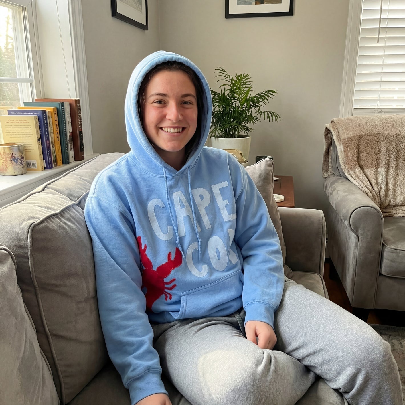 Grayline Coastal Cape Cod Hoodie